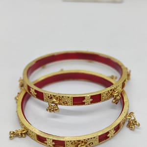 1 Pair Bangle – Kadali - imitation Gold bangles