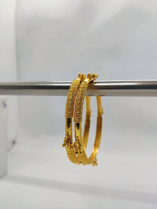 1 Pair Bangle – Kadali - imitation Gold bangles