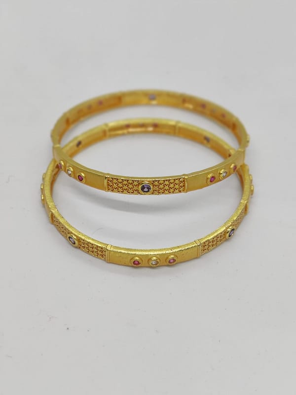 1 Pair Bangle – Kadali - imitation Gold bangles