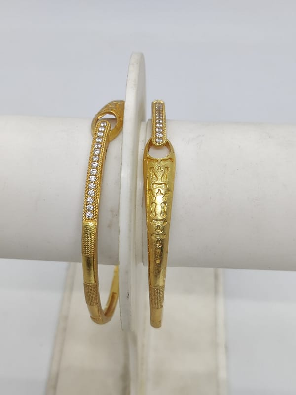 1 Pair Bangle – Kadali - imitation Gold bangles