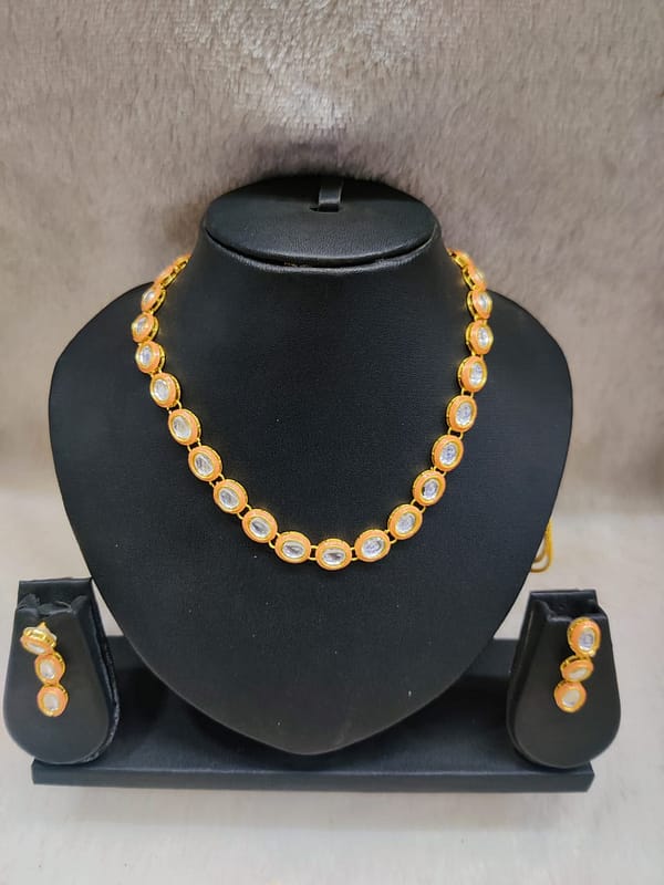 Kundan Necklace Imitation Jewellery