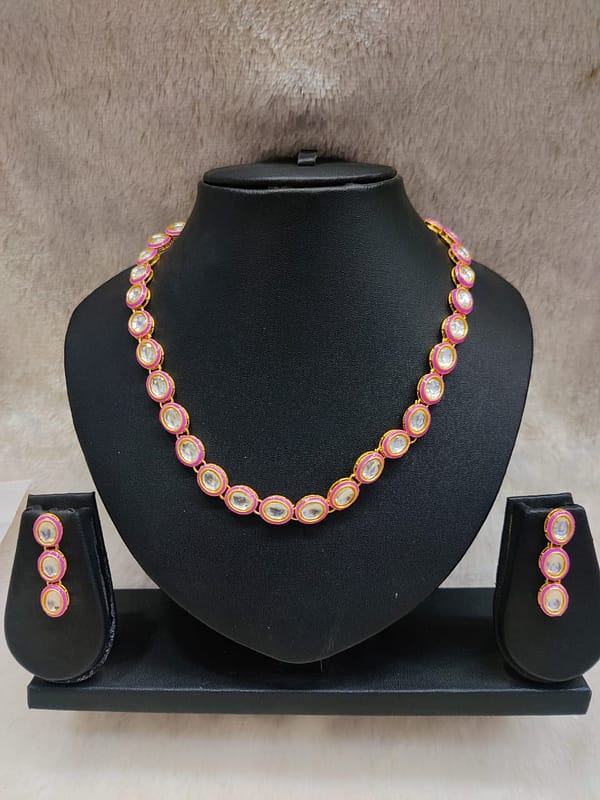 Kundan Necklace Imitation Jewellery