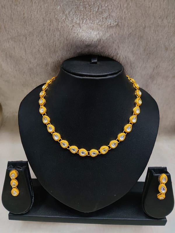 Kundan Necklace Imitation Jewellery