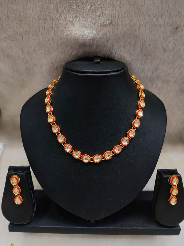Kundan Necklace Imitation Jewellery