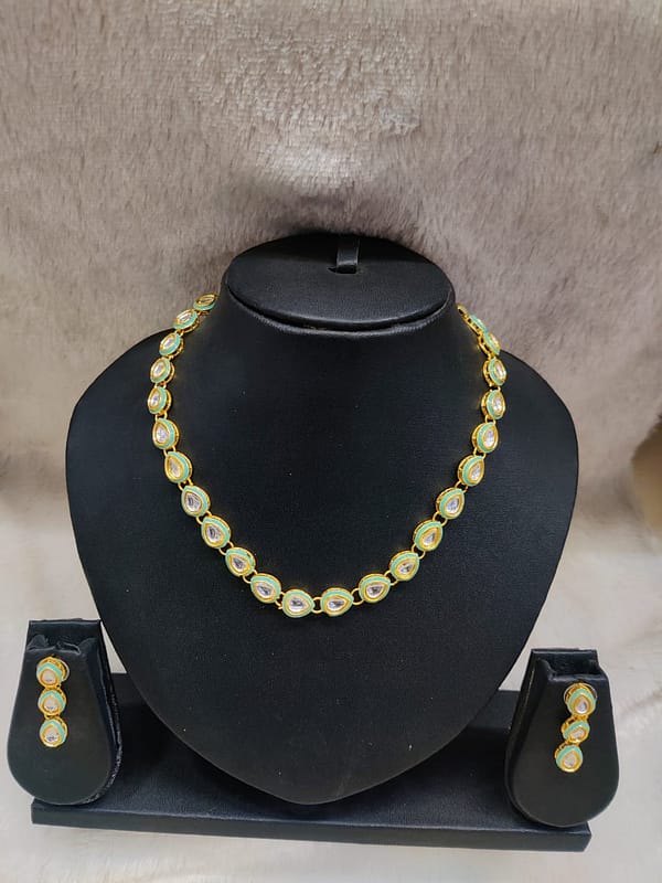 Kundan Necklace Imitation Jewellery
