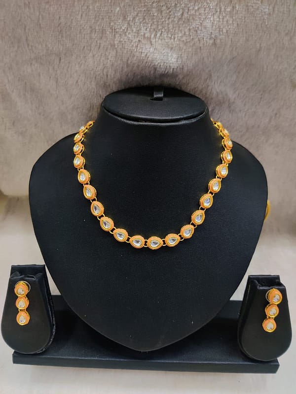 Kundan Necklace Imitation Jewellery