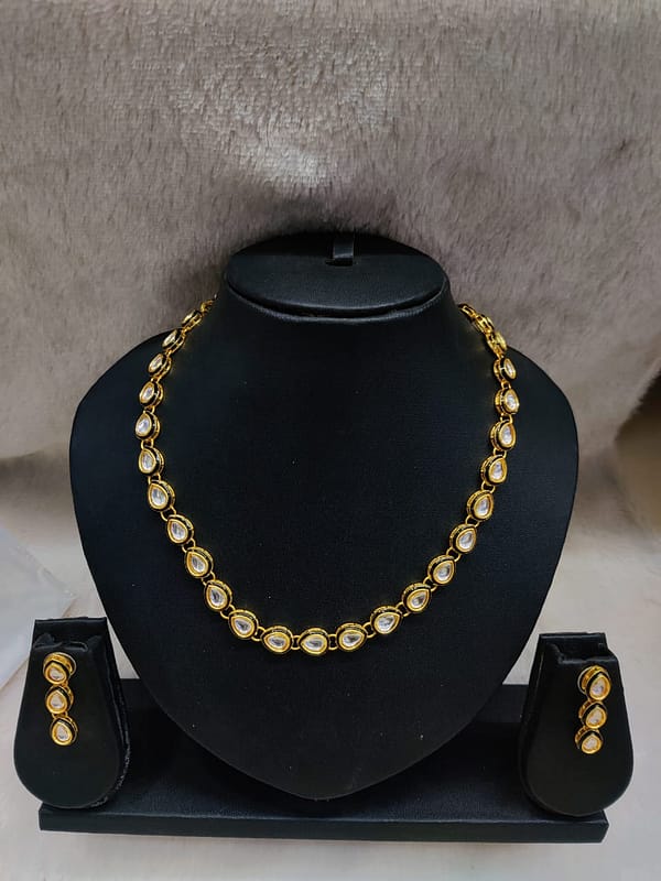 Kundan Necklace Imitation Jewellery