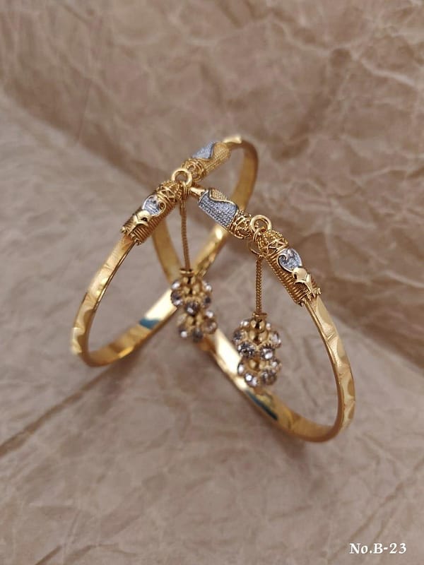1 Pair Bangle – Kadali - Imitation Jewellery